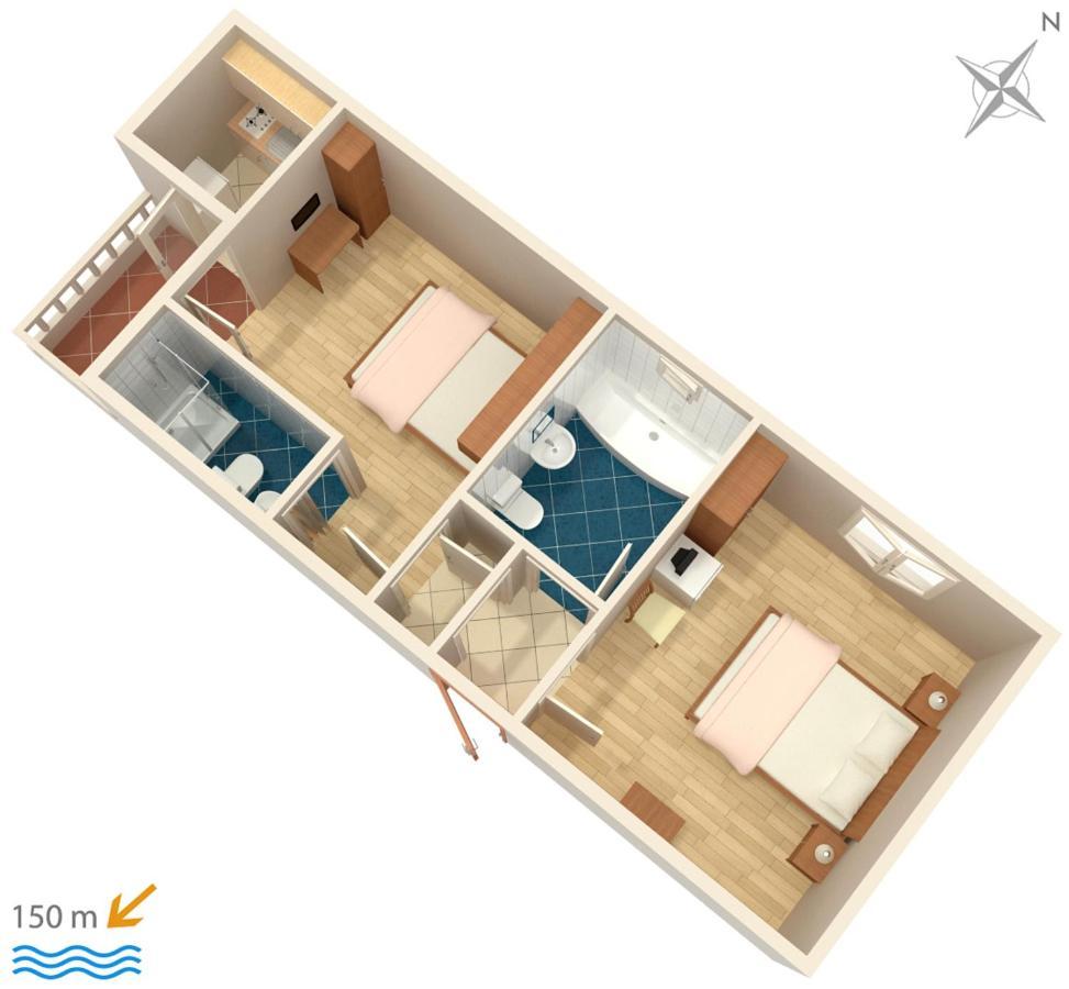 Apartment Duce 5973B Omiš Exterior foto